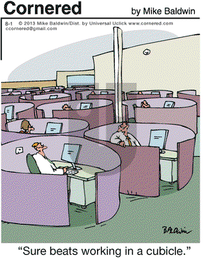Cornered on Thursday August 1, 2013 Comic Strip