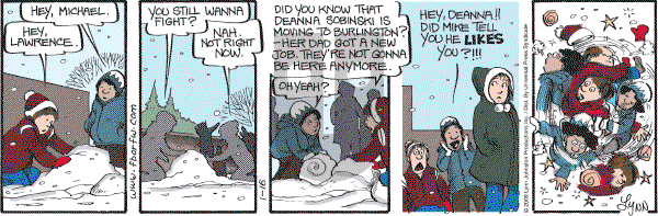 For Better or For Worse - Friday January 16, 2009 Comic Strip