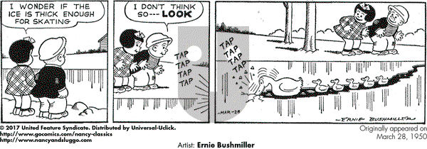 Nancy Classics on Tuesday March 28, 2017 Comic Strip