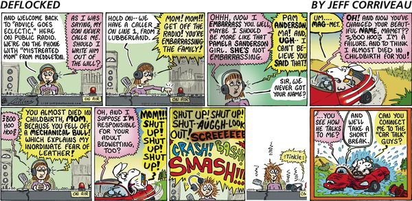 DeFlocked on Sunday January 29, 2012 Comic Strip