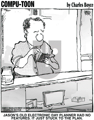 Compu-toon on Thursday December 1, 2011 Comic Strip