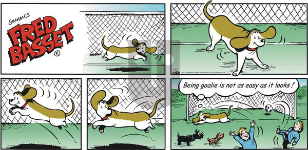Fred Basset on Sunday May 19, 2019 Comic Strip