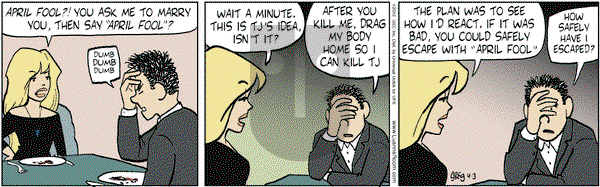 Luann - Tuesday April 3, 2012 Comic Strip