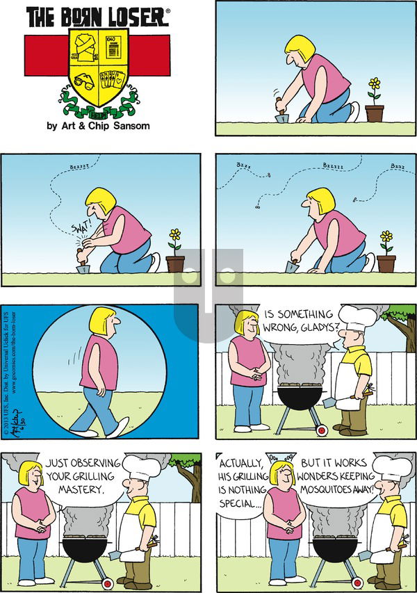 The Born Loser on Sunday June 30, 2013 Comic Strip
