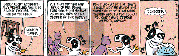 Pooch Cafe on Wednesday August 30, 2017 Comic Strip