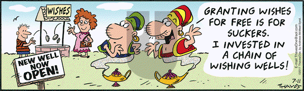 Frank and Ernest on Tuesday July 11, 2017 Comic Strip