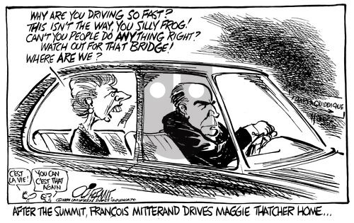 Pat Oliphant on Sunday July 16, 1989 Comic Strip