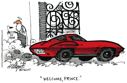 Henry Payne on Friday April 22, 2016 Comic Strip