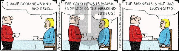 The Born Loser on Thursday October 6, 2016 Comic Strip