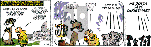Over the Hedge on Friday November 30, 2012 Comic Strip