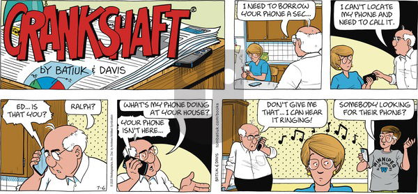 Crankshaft on 2025-07-06 Comic Strip