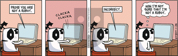 Pooch Cafe on Wednesday November 28, 2018 Comic Strip