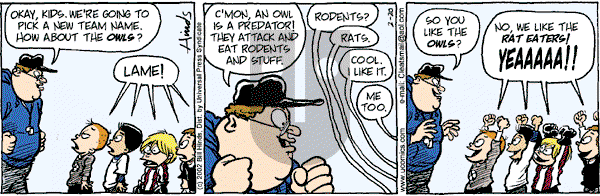 Cleats on Monday February 25, 2002 Comic Strip