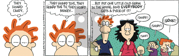 Baby Blues on Monday December 8, 2008 Comic Strip