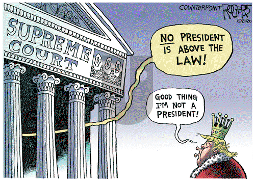 Rob Rogers on Monday July 13, 2020 Comic Strip