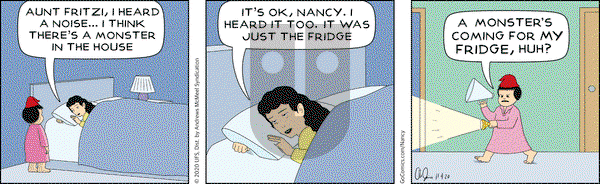 Nancy on Wednesday November 4, 2020 Comic Strip