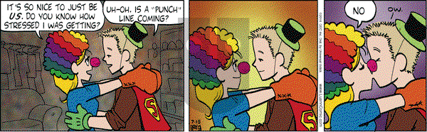 Luann on Friday July 18, 2014 Comic Strip
