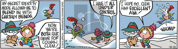 Rose is Rose on Wednesday December 31, 2014 Comic Strip