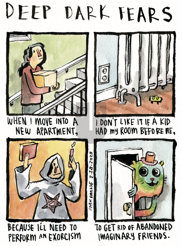 Deep Dark Fears on Monday July 17, 2023 Comic Strip