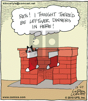 Kit 'N' Carlyle on Monday December 27, 2010 Comic Strip