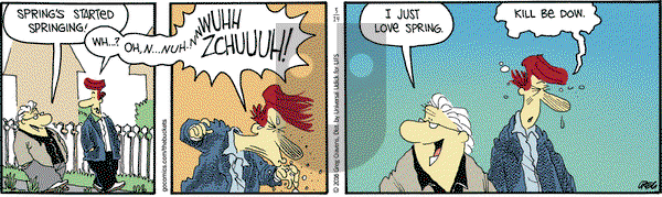 The Buckets on Monday March 14, 2016 Comic Strip