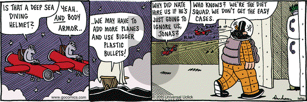 Overboard on Wednesday October 21, 2015 Comic Strip