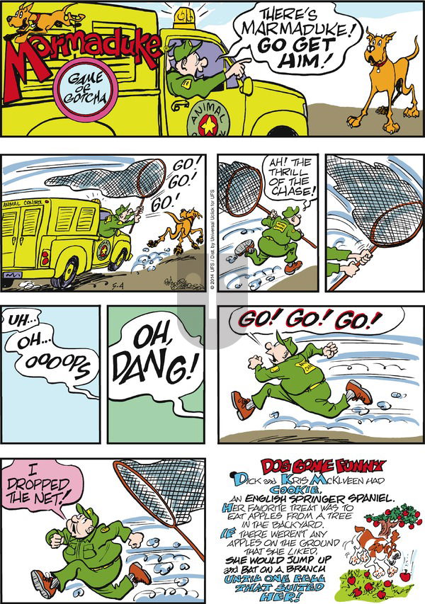 Marmaduke on Sunday May 4, 2014 Comic Strip