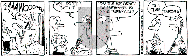 The Buckets on Monday October 1, 2001 Comic Strip