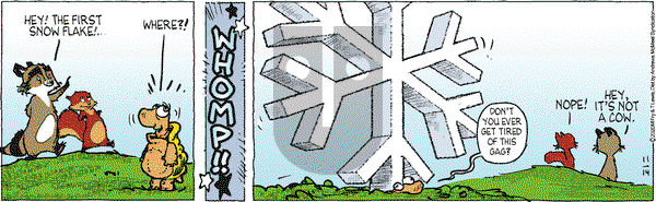 Over the Hedge on Saturday November 14, 2020 Comic Strip