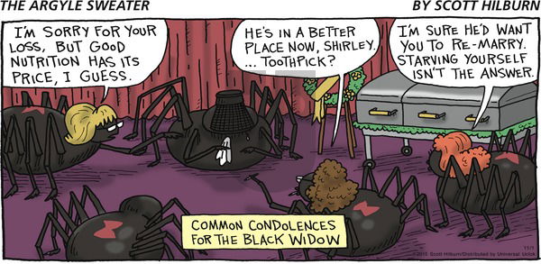 The Argyle Sweater on Sunday November 1, 2015 Comic Strip