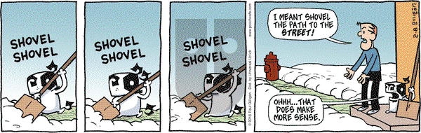 Pooch Cafe on Monday February 8, 2016 Comic Strip
