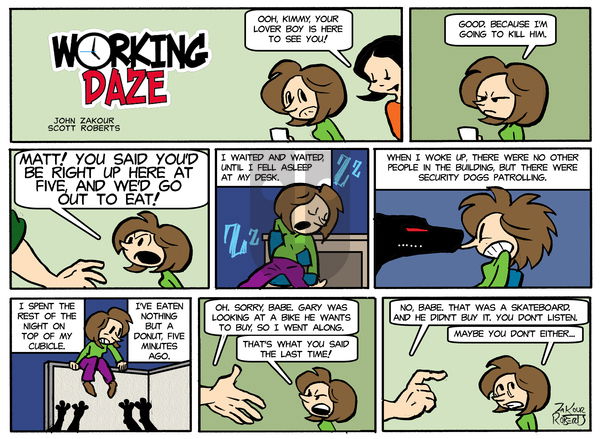 Working Daze on Sunday June 8, 2025 Comic Strip