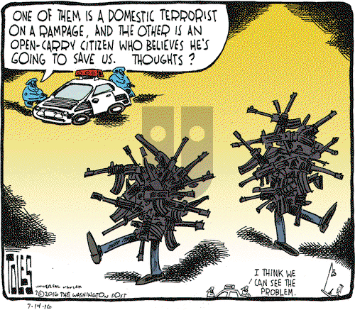 Tom Toles on Thursday July 14, 2016 Comic Strip