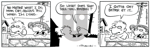 Soup to Nutz - Old on Wednesday August 8, 2007 Comic Strip