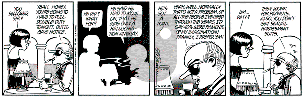 Doonesbury on Friday October 4, 1991 Comic Strip
