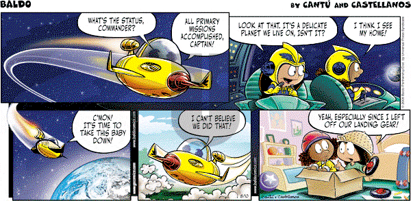 Baldo - Sunday August 10, 2008 Comic Strip