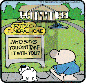 Ziggy on Monday February 12, 2018 Comic Strip