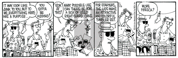 Monty on Friday July 23, 2004 Comic Strip