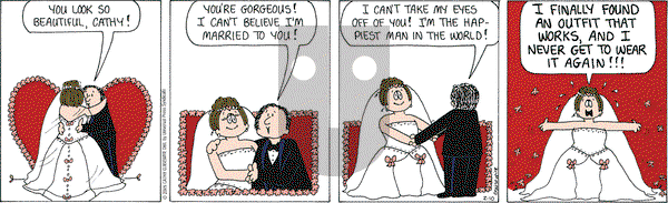 Cathy Classics on Thursday February 10, 2005 Comic Strip