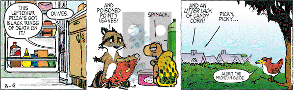 Over the Hedge on Friday August 9, 2019 Comic Strip