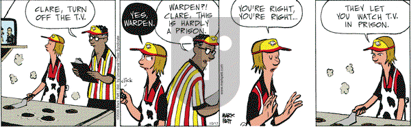 Lucky Cow on Tuesday October 17, 2006 Comic Strip