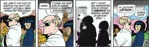 Doonesbury on Tuesday March 18, 2003 Comic Strip