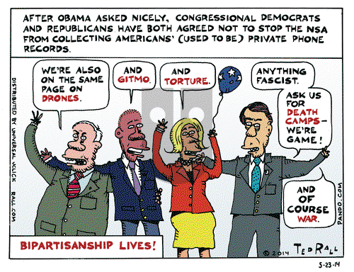 Ted Rall on Friday May 23, 2014 Comic Strip