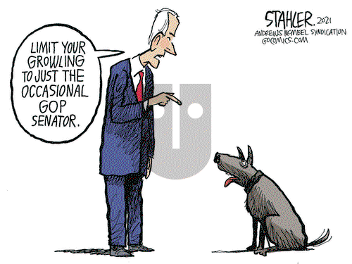 Jeff Stahler on Thursday March 11, 2021 Comic Strip