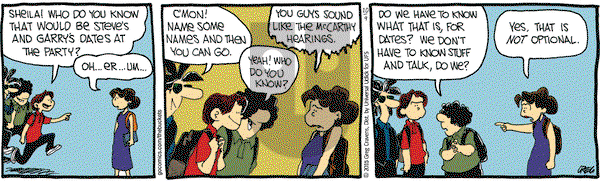 The Buckets on Friday October 9, 2015 Comic Strip