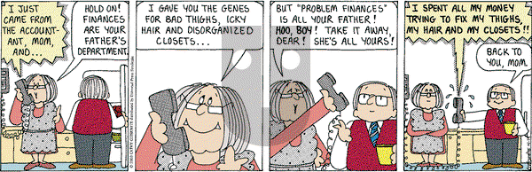 Cathy Classics on Wednesday April 20, 2011 Comic Strip
