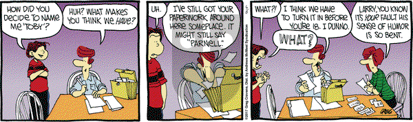 The Buckets on Thursday June 8, 2017 Comic Strip