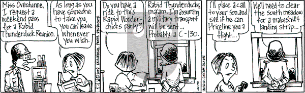 The Elderberries on Thursday August 9, 2007 Comic Strip