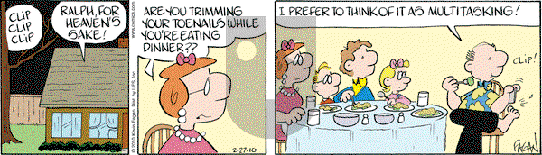 Drabble on Saturday February 27, 2010 Comic Strip
