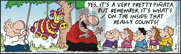 Frank and Ernest on Friday September 30, 2016 Comic Strip